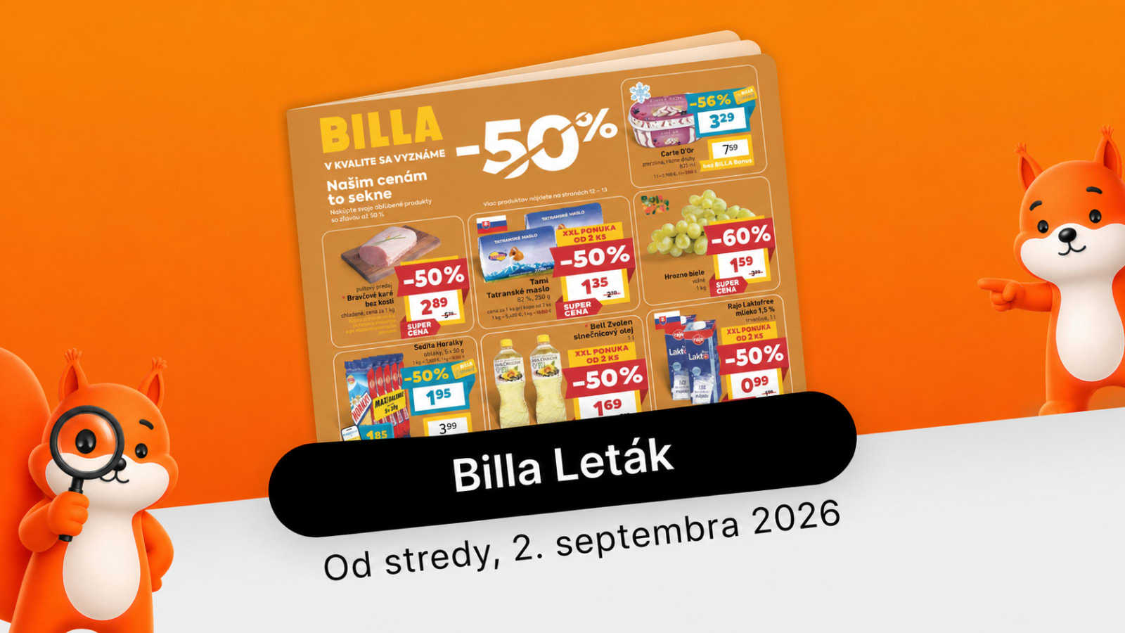 Nový Billa leták od 02.09.