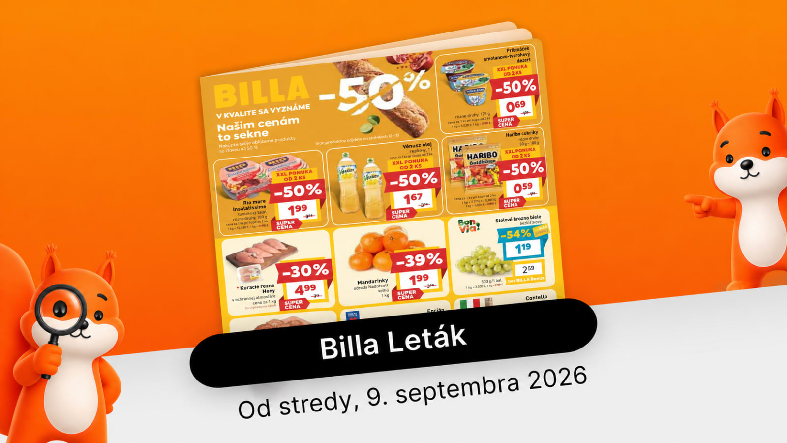 Nový Billa leták od 09.09.
