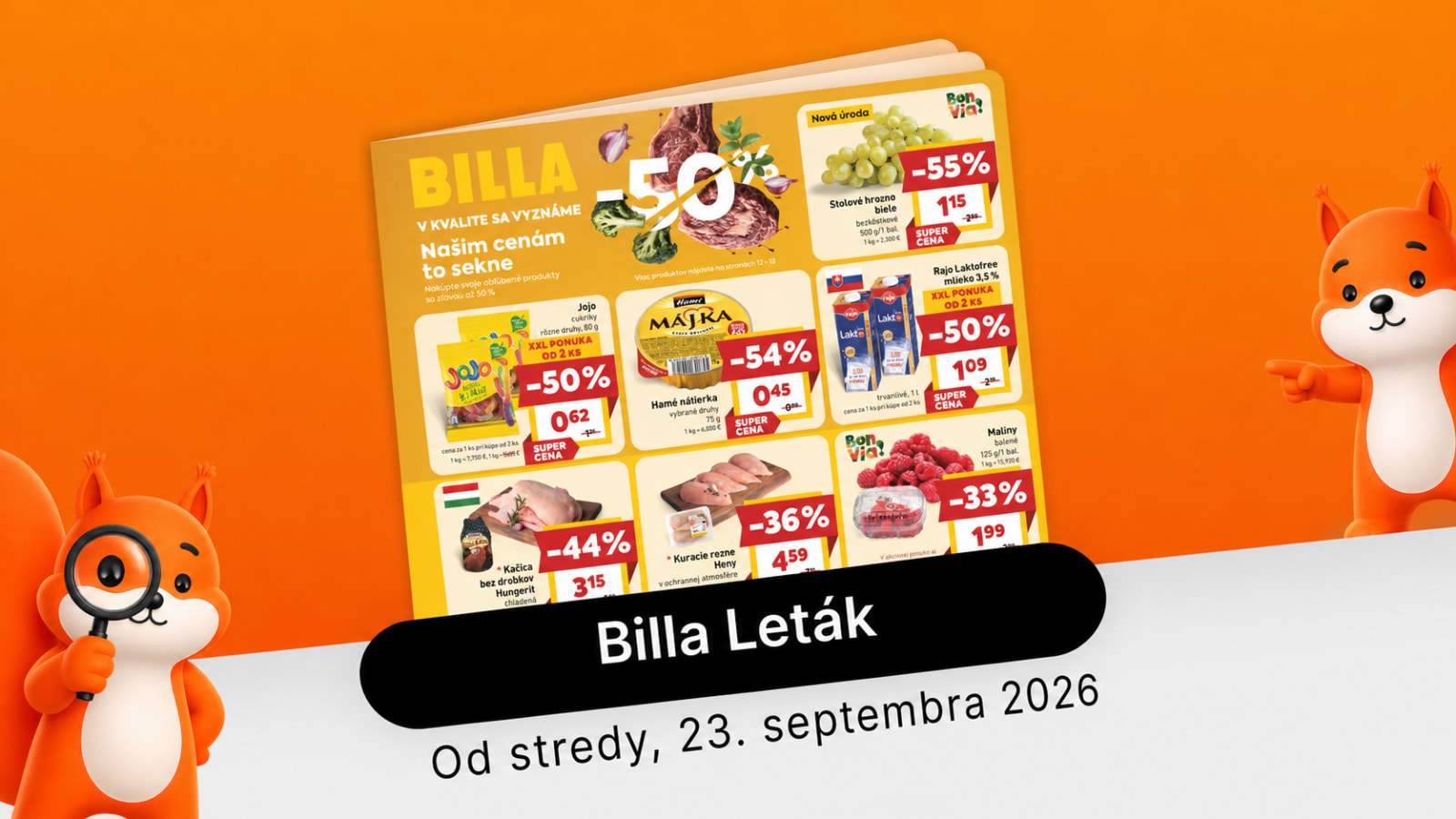 Nový Billa leták od 23.09.